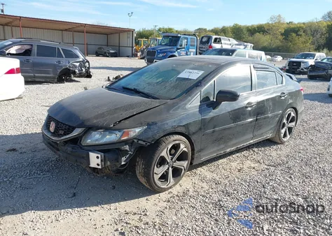 2014 Honda Civic Si from USA, damaged, VIN 2HGFB6E51EH704613